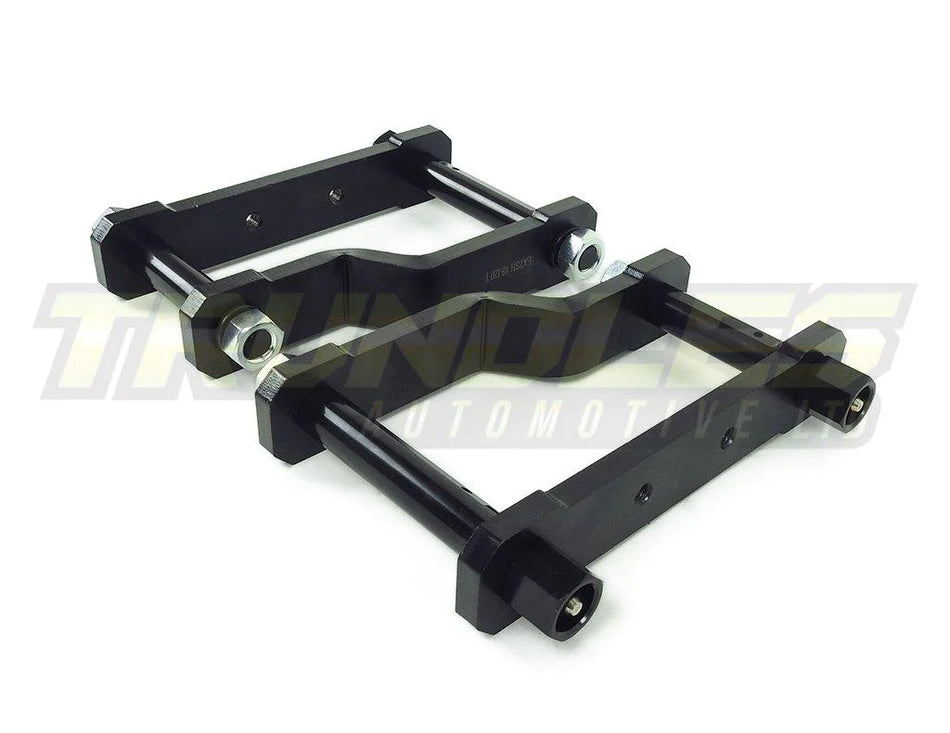 1" Extended Rear Shackle Kit to suit Toyota Hilux N80 4WD 2015-Onwards