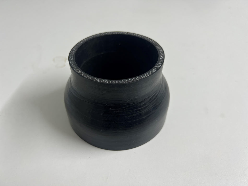 2.5" - 3" Silicone Reducer Black