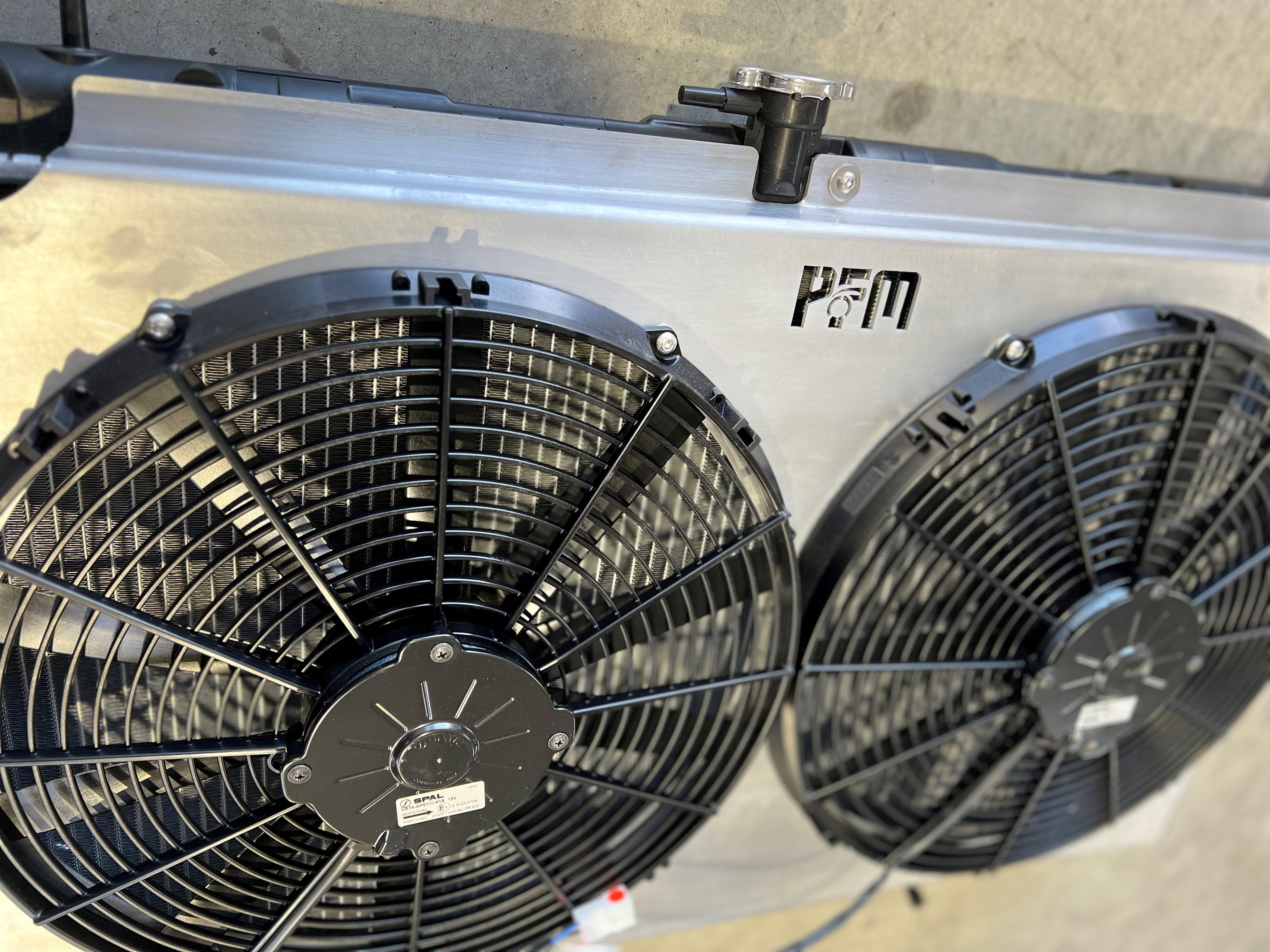 Gu Patrol Wide Radiator Fan Shroud - Spal 16 – Pro Fabrication & Mechanical