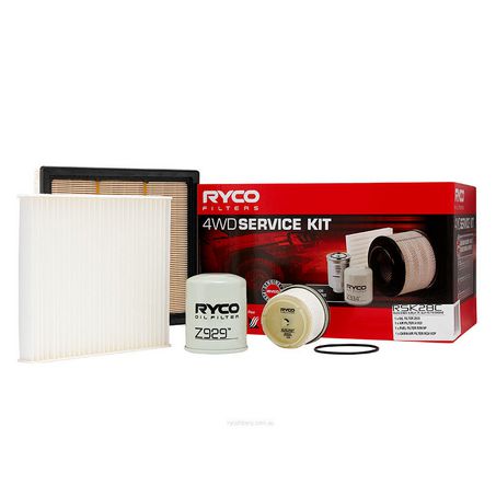 Ryco 4WD Service Filter Kit to suit Isuzu Dmax/Mux 2012-2020